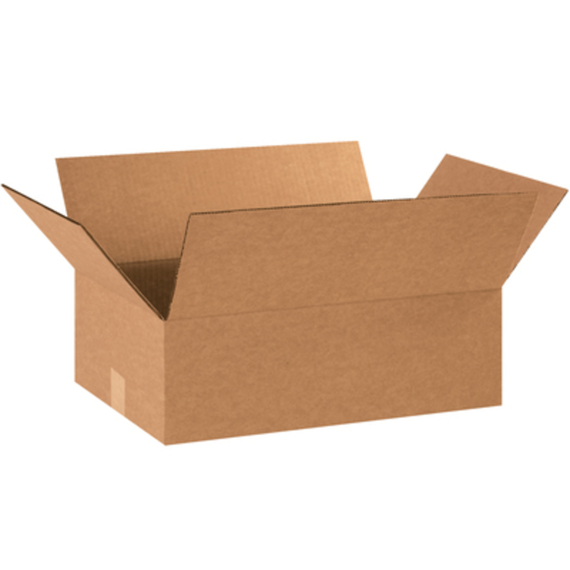 19 x 13 x 6in. Flat Corrugated Boxes 25/CS, Model# 19136